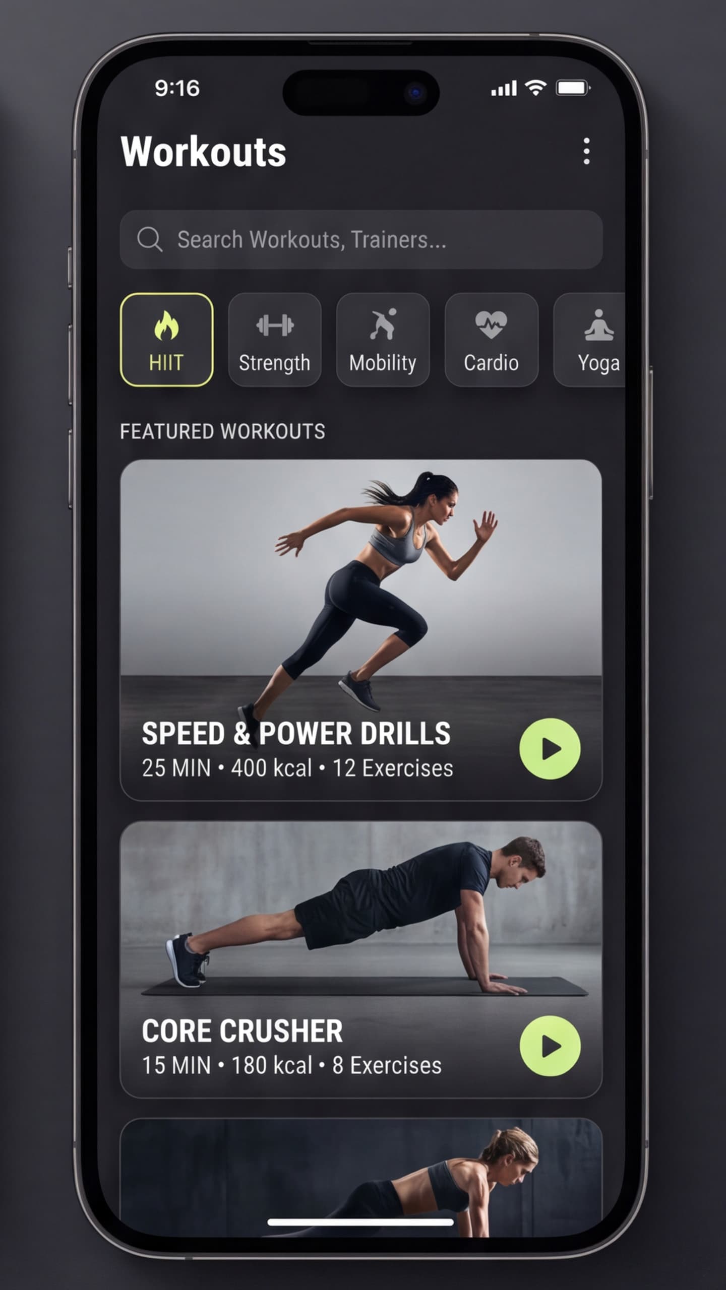 Fitness Tracker – Screen 2