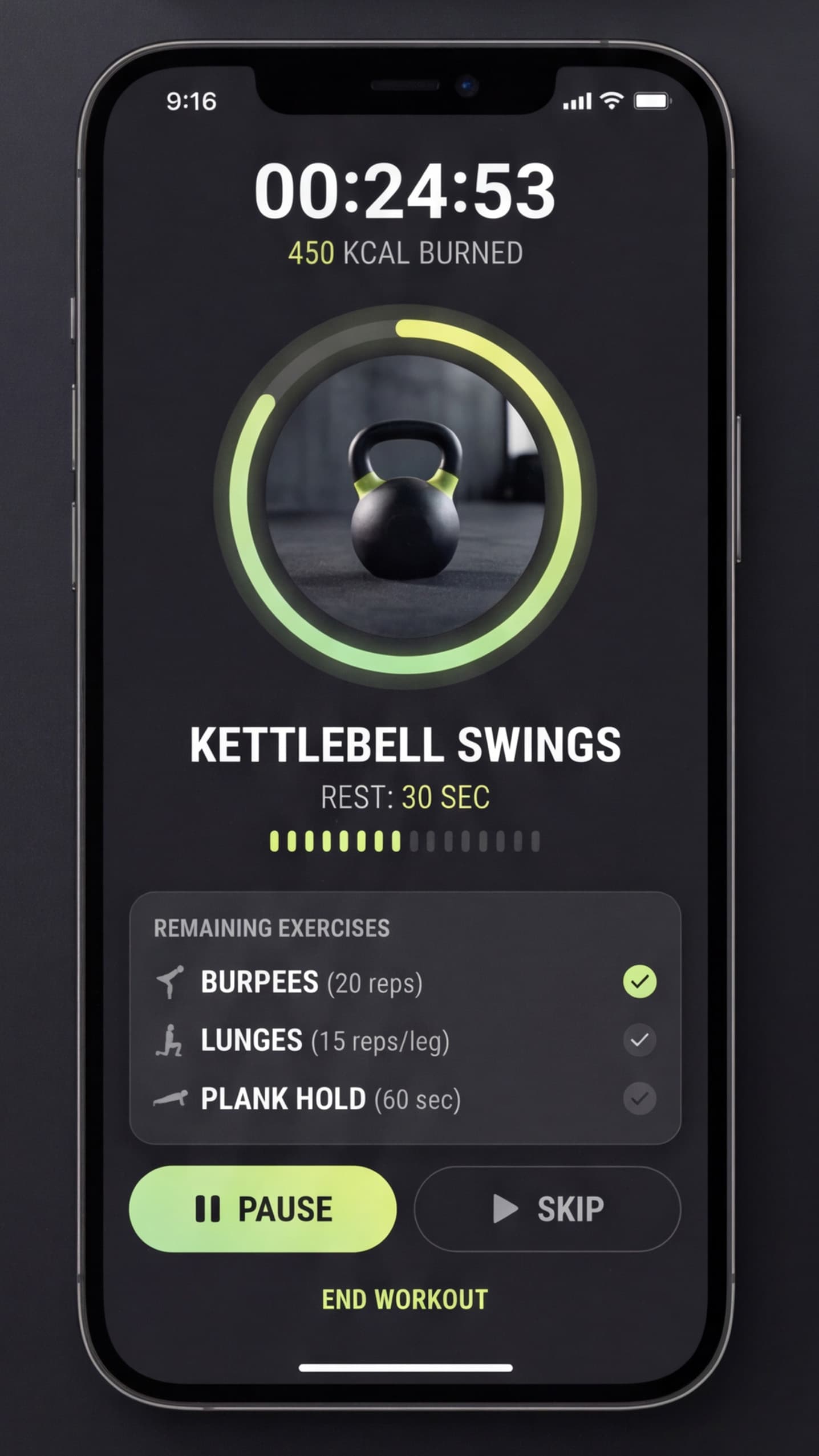 Fitness Tracker – Screen 3