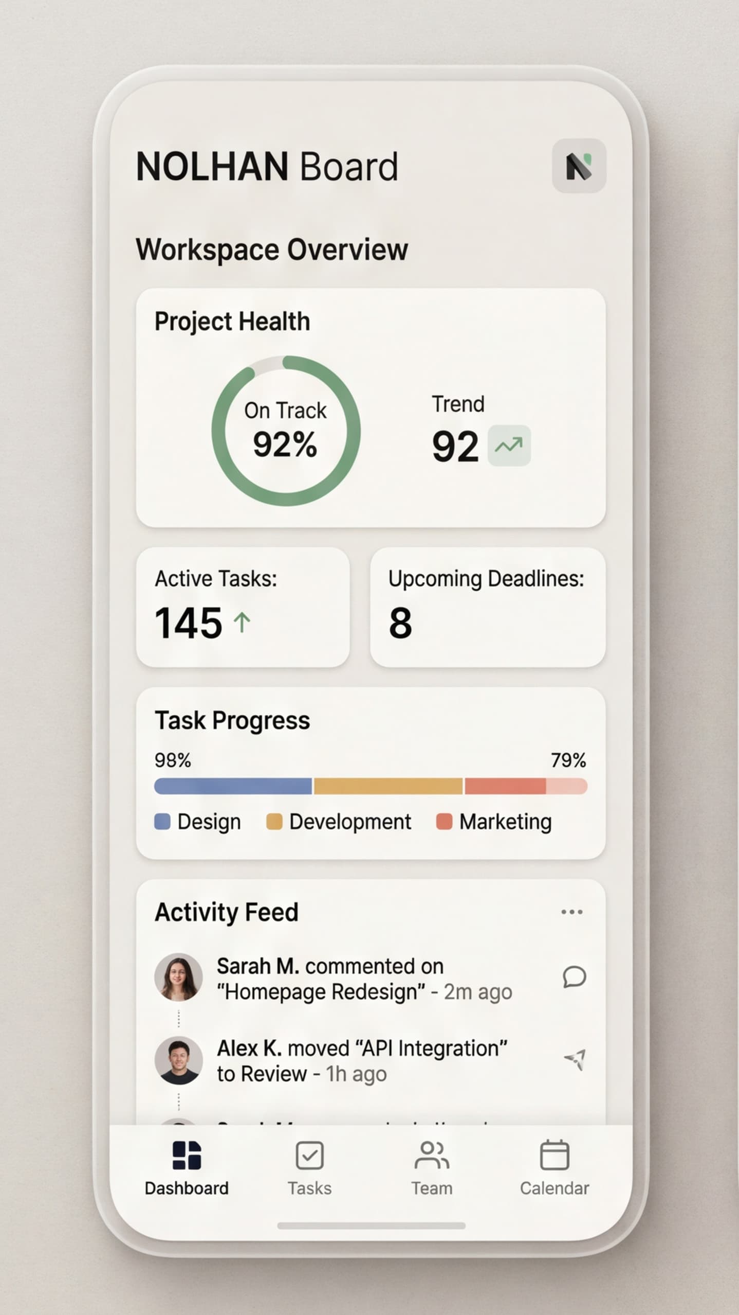 Ops Dashboard – Screen 1