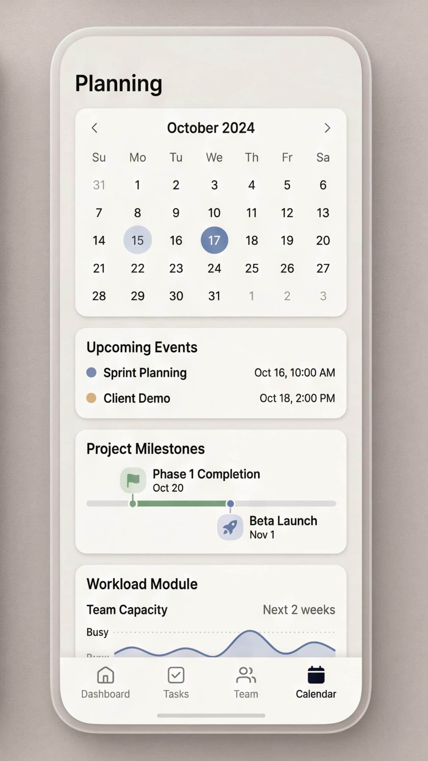 Ops Dashboard – Screen 4